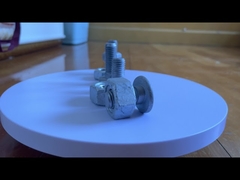 Hoe de leuningbout en -moer te gebruiken